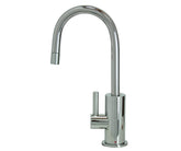 Hot Water Faucet with Contemporary Round Body & Handle